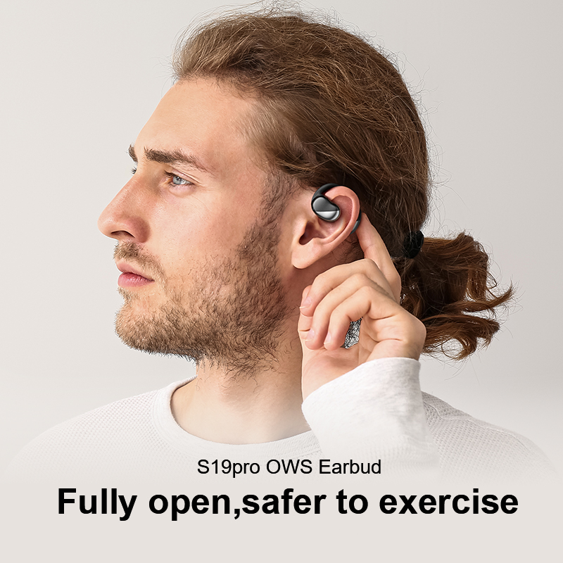 新款蓝牙 5.3 智能通话降噪开耳式锻炼运动立体声耳机